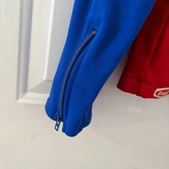 Vintage 90's Rare Brunik By AB Sport Men's Red/Blue Racing Jacket Sz 52 - Picture 9 of 15